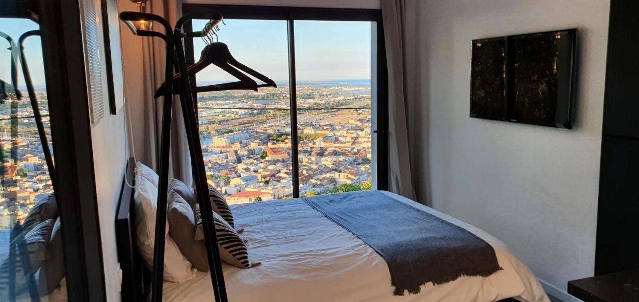 Le Rouquier Studio Terrasse, Vue Exceptionnelle, Climatisation Sète Eksteriør billede